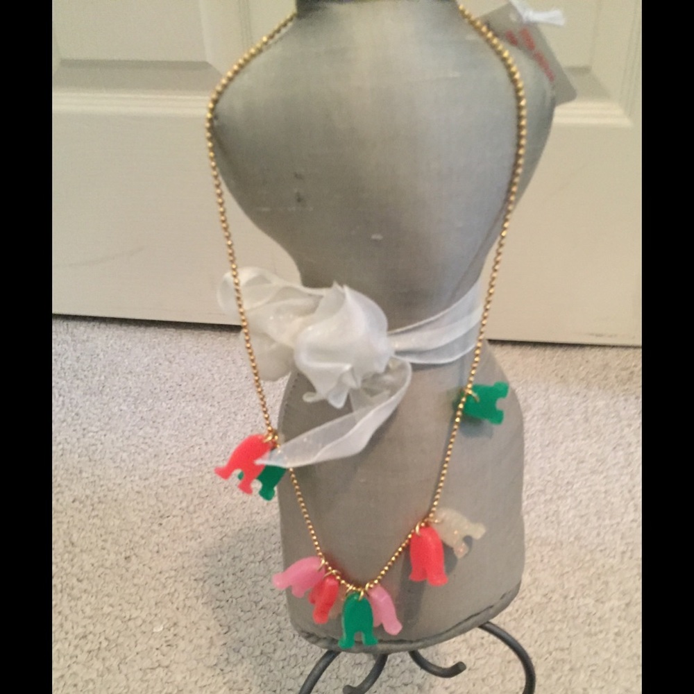 Crewcuts girl’s necklace NWT bag and box